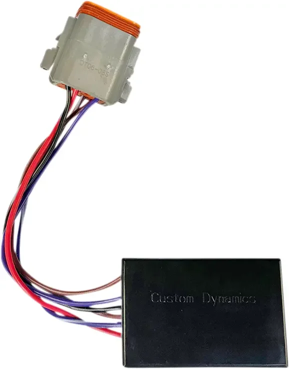 Custom dynamics Auto-Cancel Turn Signal Module – 8-Position Female Connector Harley Davidson