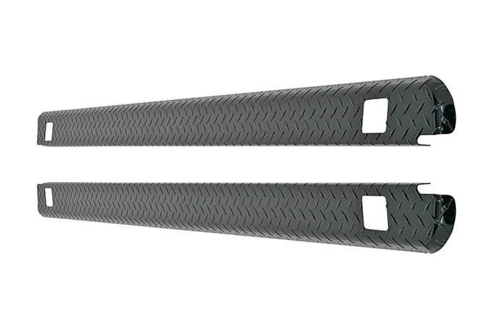 Dee Zee Black-Tread Truck Bed Cap – Black Diamond Plate – 8 ft 2 in Bed – Ram Fullsize Truck 2009-23 (Pair)