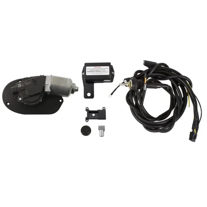 Detroit Speed Select-A-Speed Windshield Wiper Kit – 7 Speed – Adapter Plate/Controls/Motor/Wiring Harness – GM A-Body 1969