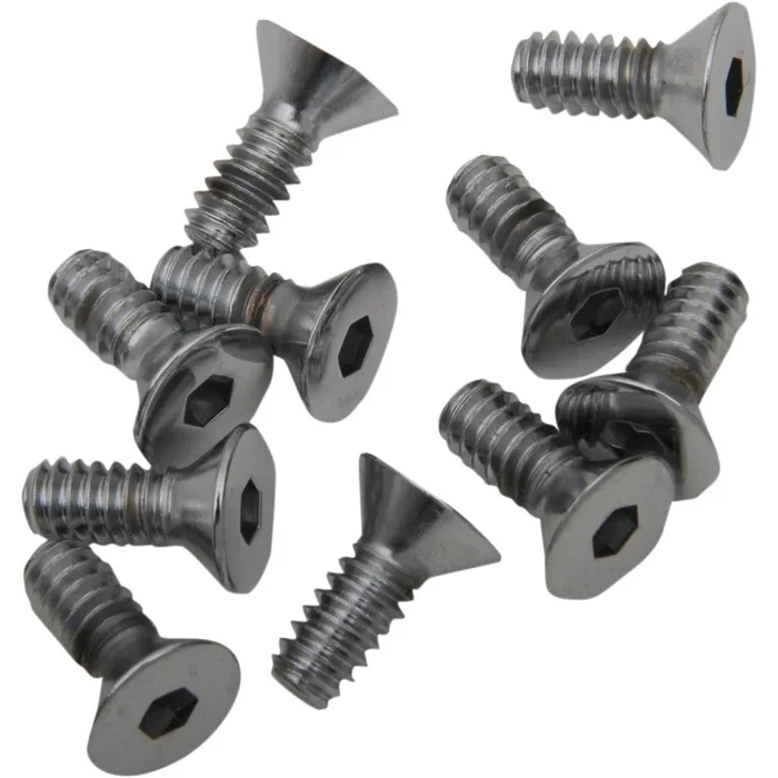 Drag Specialties 10X24X3/4 Chrome Flat Head DS192353
