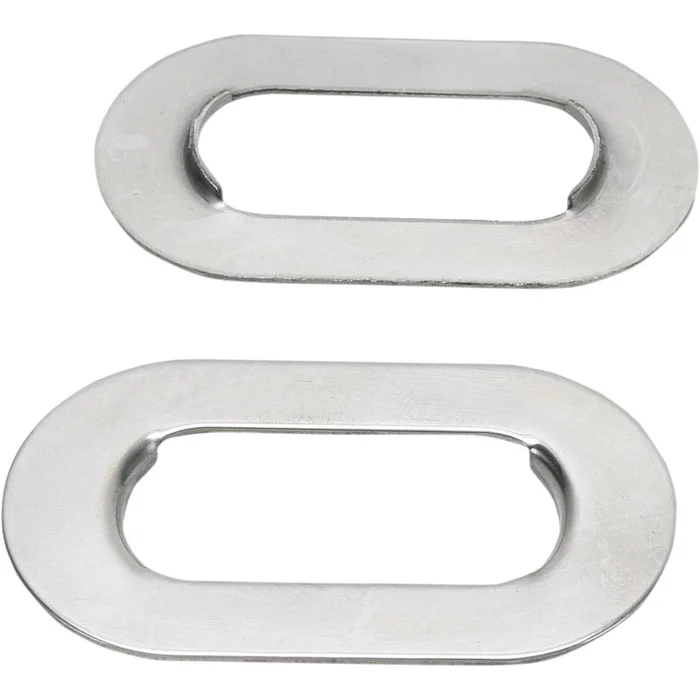 Drag Specialties Axle Adjuster Plate – Stainless Steel – FX/FXST DS-222823