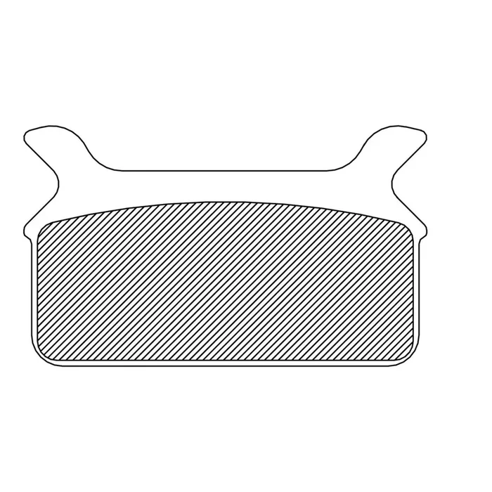 Drag Specialties Organic Brake Pads – Touring 1720-0207