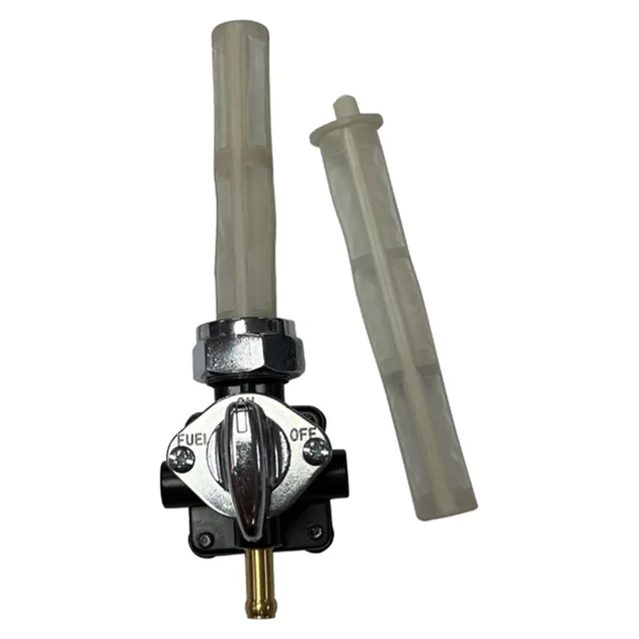 Drag Specialties Petcock – Vacuum – Downward Outlet – Black 0705-0556