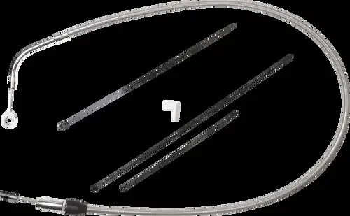 DRAG SPECIALTIES Quick Connect Clutch Cable – Upper – 39″ – Stainless Steel