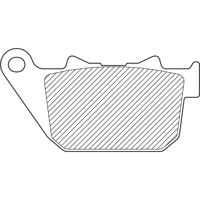 Drag Specialties Semi-Metallic Brake Pads – Rear 1721-0885