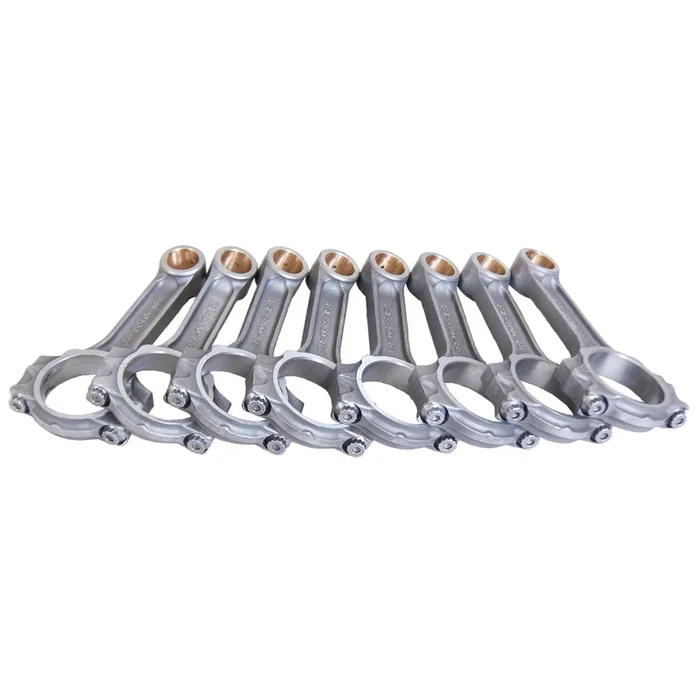 Eagle H-Beam Connecting Rod – 5.400 ” Long – Press Fit – 7/16 ” Cap Screw – Forged Steel – Small Block Ford – (Set of 8)