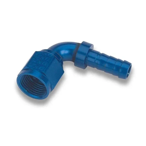 Earl’s 90° Auto-Crimp Hose End -10 AN