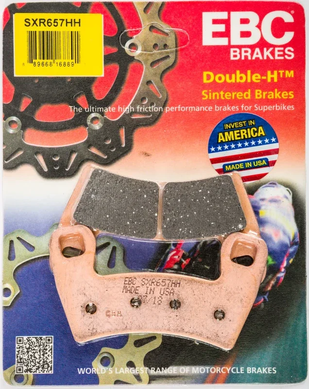 Ebc 15-657SXR SXR657HH BRAKE PADS SXR657HH SINTERED SXR SERIES