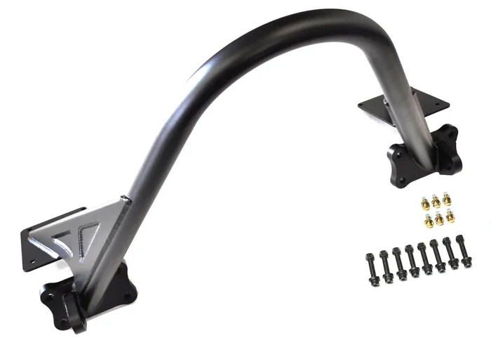 EVO Manufacturing EVO-1079B Front Revolution Stinger in Black Powder Coat for 07-18 Jeep Wrangler JK