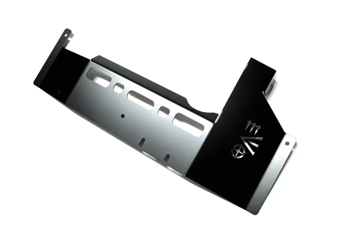 EVO Manufacturing EVO-1093B Transmission Crossmember Exhaust Skid for 07-18 Jeep Wrangler JK