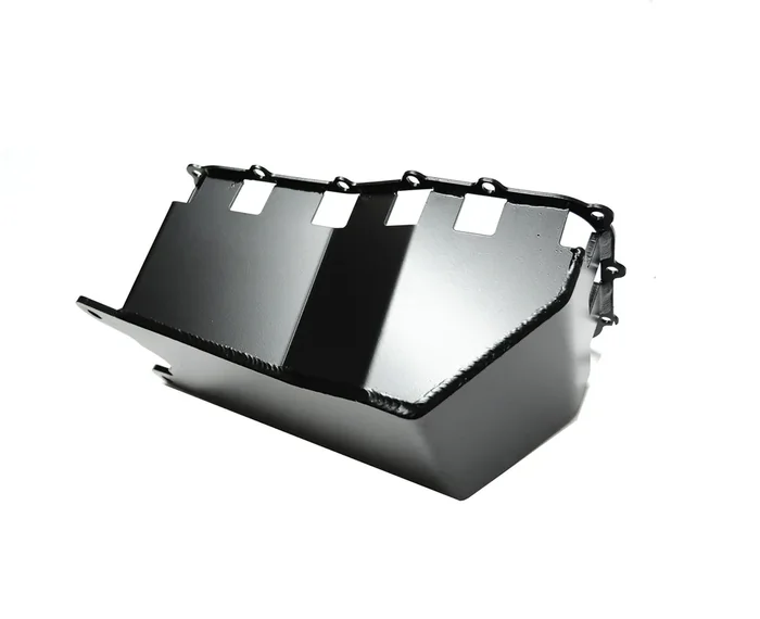 EVO Manufacturing EVO-1101B Protek Oil Pan Skid Plate for 07-11 Jeep Wrangler JK with 3.8L V-6 Engine