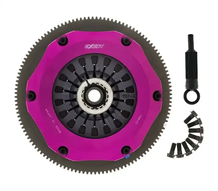Exedy 04-17 Subaru WRX STI EJ255/EJ257 2.5L Twin-Organic Clutch Kit FM022SDF