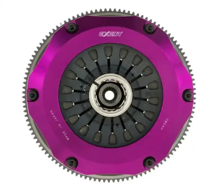 Exedy 96-06 Mitsubishi Lancer Evo (Gen 4-7) Hyper Twin Cerametallic Clutch Rigid Disc Pull Type MM022HR