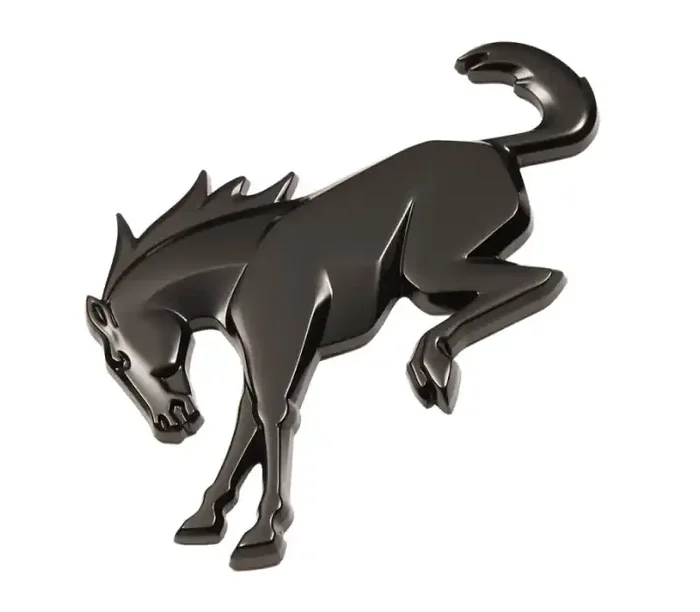 Ford Racing 2021 Bronco Rear Emblem – Black M-1447-BRB