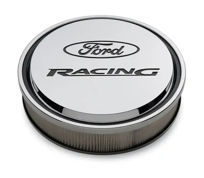 Ford Racing Chrome Slant Edge Air Cleaner Assembly 302-384