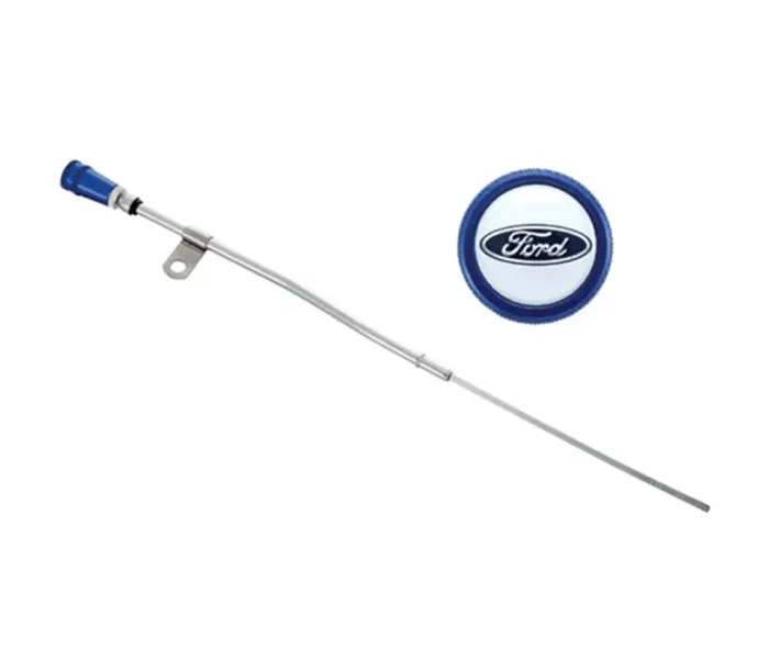 Ford Racing Dipstick Kit – Anodized Aluminum Handle w/ Embossed Ford Logo 302-400