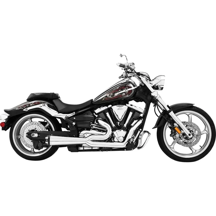 Freedom Performance Exhaust 2 Into 1 Black VTX1800C/F/R/N [MPN: MH00014]