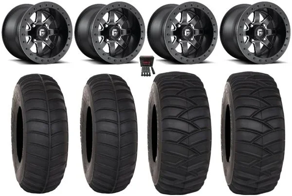 Fuel Maverick Beadlock 15″ Wheels Milled 33″ SS365 Tires Polaris RZR XP 1000 / PRO XP / Ranger XP 900/1000