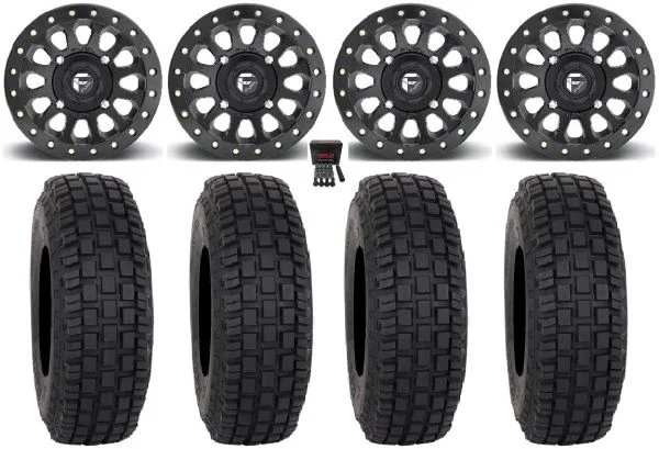 Fuel Vector Beadlock 15″ Wheels Black 33″ RX600 Tires Polaris RZR XP 1000 / PRO XP / Ranger XP 900/1000