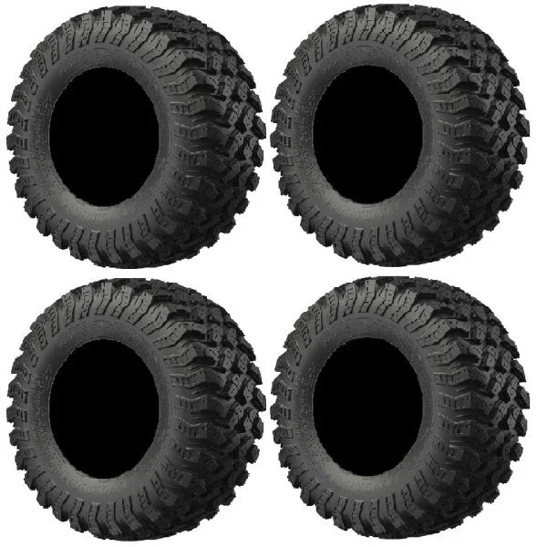 Full Set of Motosport EFX MotoRally (8ply) Radial 35×10-18 ATV Tires (4)