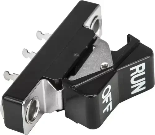HARDDRIVE Black Switch Run/Off White Letters 820-50838