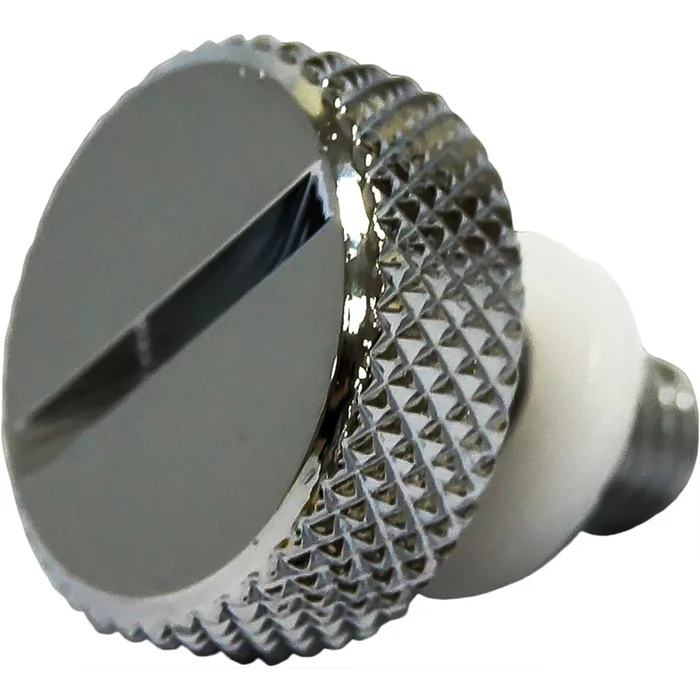 Harddrive Quarter Turn Thumb Screw 1/4- 1/4 IN-28 Chrome [MPN: 05-096]