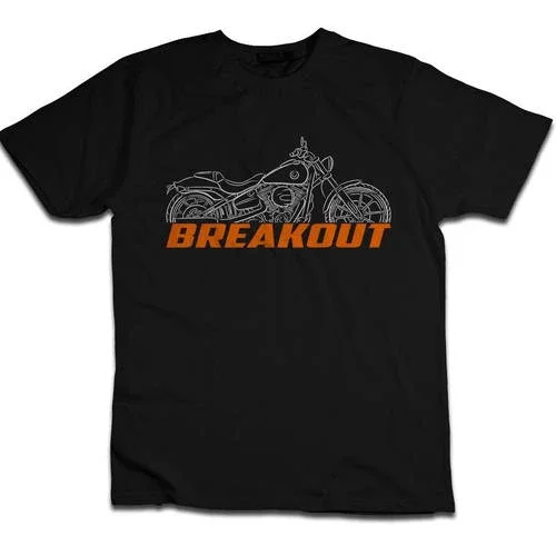 Harley Davidson Breakout 2016-2017 T-Shirt, Motorcycle Tee for Bikers