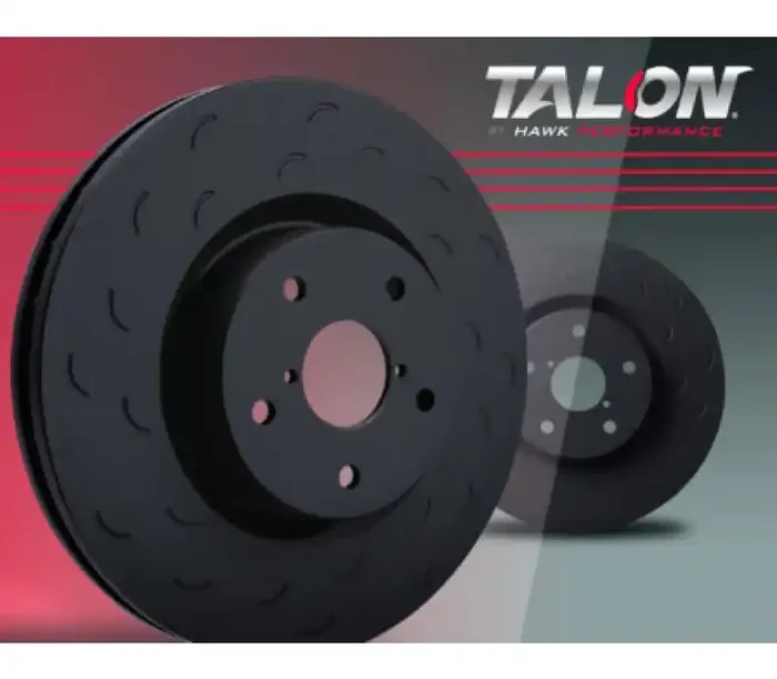 Hawk Performance Hawk 12-20 F150 Rear Talon Slotted-Only Street Rear Brake Rotors HTS4283