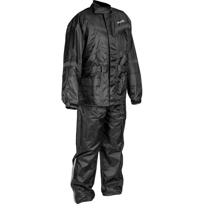 Highway 21 2 Piece Rain Suit – Black – Large [MPN: 489-4000L]