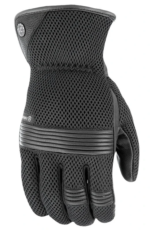 Highway 21 489-0001S #6049 489-0001~2 TURBINE MESH GLOVES BLACK SM