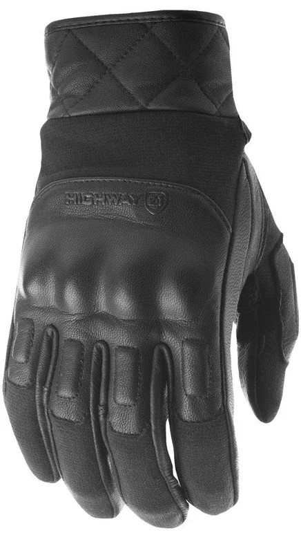 Highway 21 489-0013S #5884 489-0013~2 REVOLVER GLOVES BLACK SM
