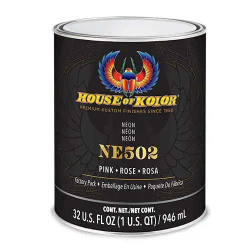 House of Kolor Neon Pink Car Paint Quart – NE502Q