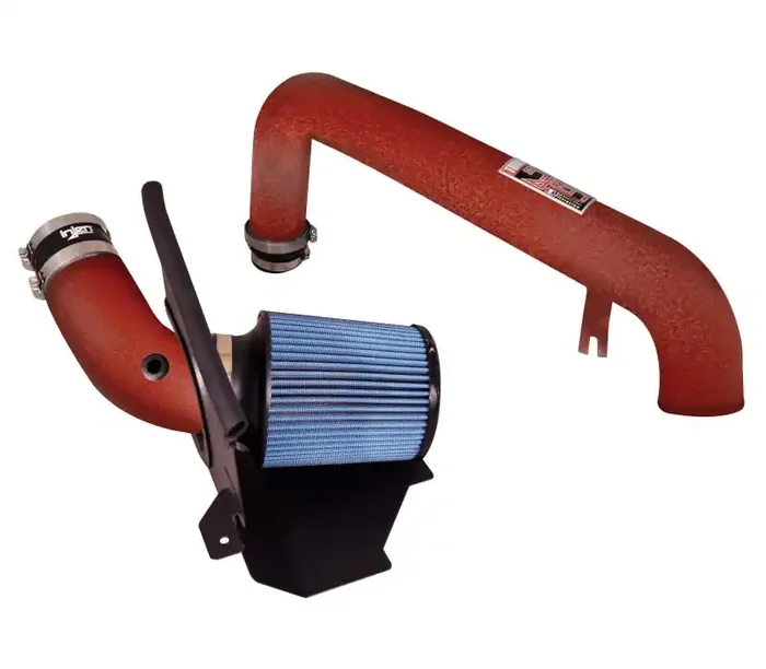 Injen 15-18 Ford Focus ST 2.0L (t) 4cyl Wrinkle Red Short Ram Intake w/ MR Tech & Heat Shield SP9002WR