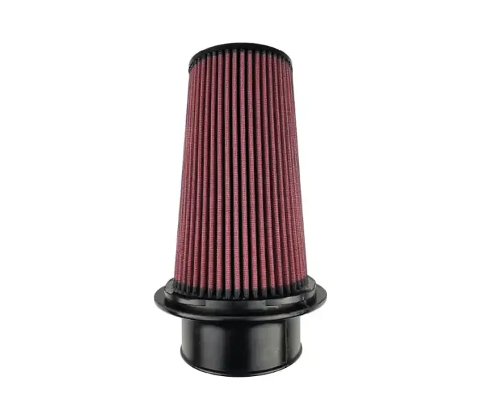 Injen 8-Layer Oiled Cotton Gauze Air Filter 4.0in ID/ 7.0in Base / 8.80in Height / 5in Top X-1108-BR