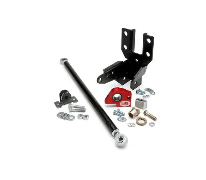 JKS Manufacturing 2007+ Jeep Wrangler JK Fornt Track Bar-Sector Shaft Reinforcement System JKSOGS166