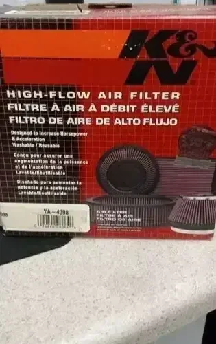K&N – YA-4098 – HIGH FLOW AIR FILTER