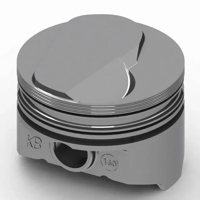 KB Performance Pistons KB Series Piston Hypereutectic 4.165 ” Bore 5/64 x 5/64 x 3/16 ” Ring Grooves – Plus 17.0 cc