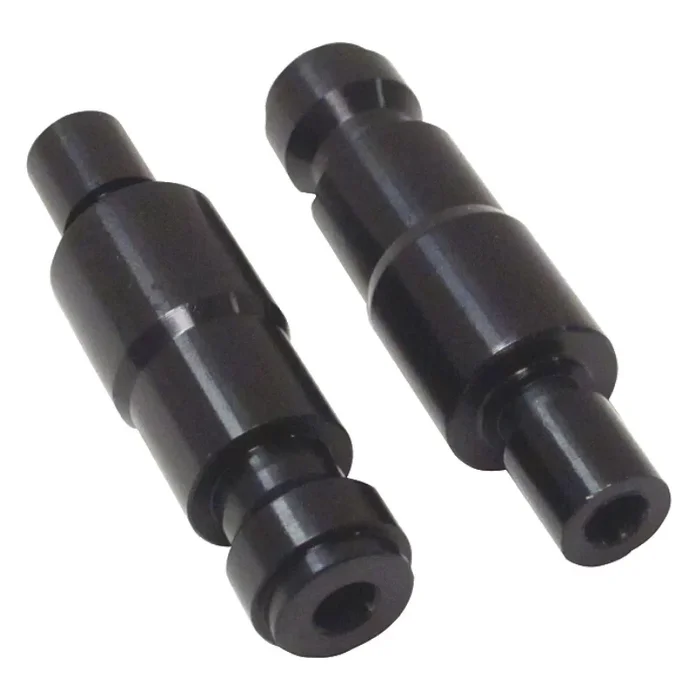 King Racing Products Valve Stems – Billet Aluminum – Black – (Pair)