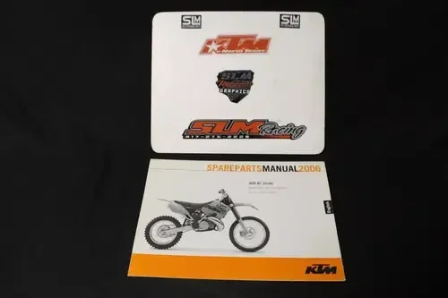 KTM OEM SPARE PARTS MANUAL CHASSIS 06 300 XC 300XC SERVICE BOOK INSTRUCTIONS