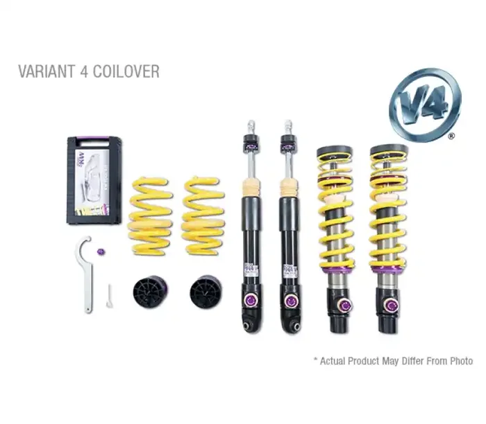 KW Coilover Kit V4 Porsche 911 (991) Turbo Coupe & Cabrio w/ PASM 3A771079