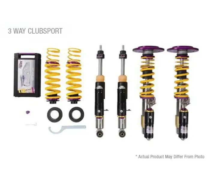 KW Porsche 911 991.1 GT3 RS Clubsport Coilover Kit 3-Way 39771286