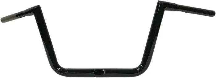 La choppers 1-1/4″ Hefty Twin Peaks Handlebar – 10″ – Black Harley Davidson