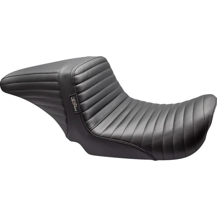 LE PERA 0803-0703 LKU-591PT Kickflip Up Front Seat – Pleated – Black – Dyna ’06-’17
