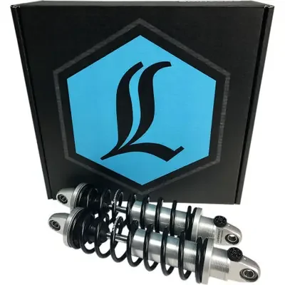 Legend Suspension REVO-A Adjustable FL Coil Suspension 2008 Harley-Davidson FLHTCUSE3 Screamin Eagle Ultra Classic Electra Glide 12″ Clear Anodized Heavy Duty