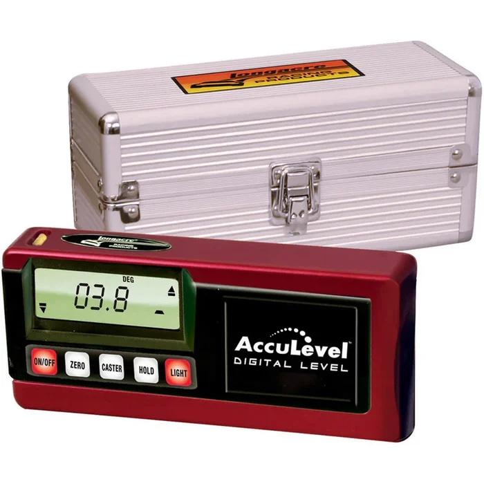 Longacre Digital Caster, Camber Gauge W AccuLevel – No Adapter