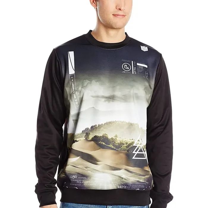 LRG Promised Land Sublimated Crewneck Men‘s Sweater Sweatshirts