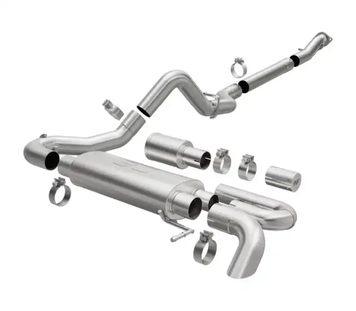 Magnaflow 2021 Ford Bronco Overland Series Cat-Back Exhaust w/ Single Straight Driver Exit- No Tip 19559