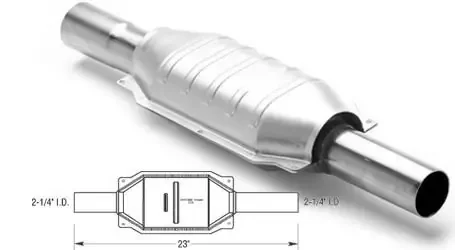 Magnaflow 23221 49 State Direct Fit Catalytic Converter for 93-95 Jeep Wrangler YJ with 4.0L & 2.5L Engines