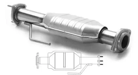 Magnaflow 23297 49 State Direct Fit Catalytic Converter for 00-02 Jeep Wrangler TJ with 4.0L & 2.5L Engines