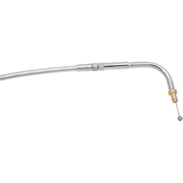 MAGNUM SHIELDING 0651-0422 5428 Polished Stainless Steel Braided Throttle/Idle Cable – Cruise